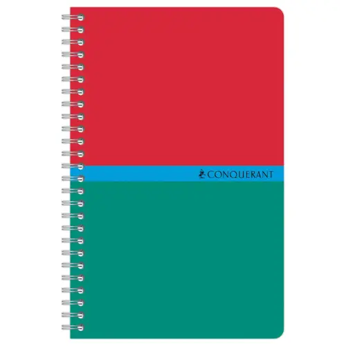 Carnet spirales 11x17cm 100 pages - 5X5 - 70g