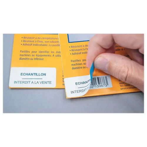 Étiquettes de masquage laser AVERY 45,7 x 21,2 mm 25 f x 48 étiquettes