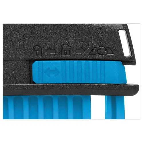 Cutter de sécurité SECUNORM MIZAR - Lame trapézoïdale 19 mm - Martor
