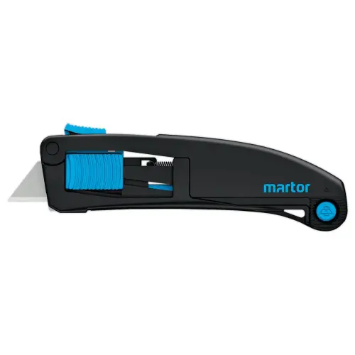 Cutter de sécurité SECUPRO MAXISAFE - Lame trapézoïdale 19 mm - Martor