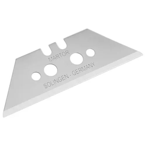 Etui de 10 lames trap&egrave;ze n&deg;99 pour cutter de s&eacute;curit&eacute; MARTOR 19mm 