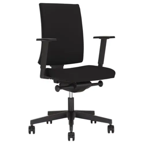 Si&egrave;ge Navigo tissu m&eacute;canisme synchroned&eacute;cal&eacute; - noir coque noire 