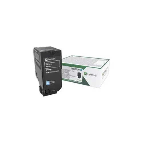 Toner LEXMARK 75B20C0 Cyan 