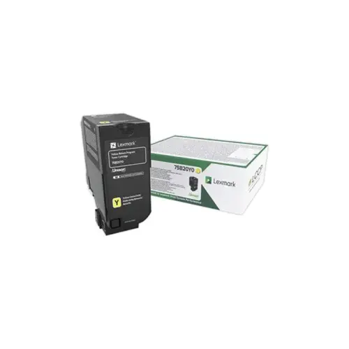 Toner LEXMARK 75B20Y0 Jaune