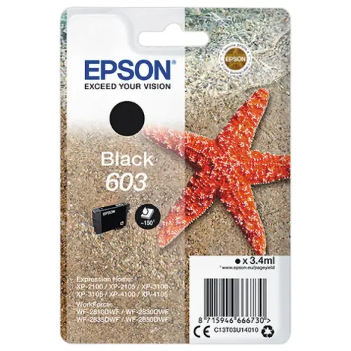 Cartouche Epson 603 noire