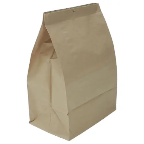 5 Sacs de 80 litres en papier kraft  r&eacute;utilisables pour destructeurs 