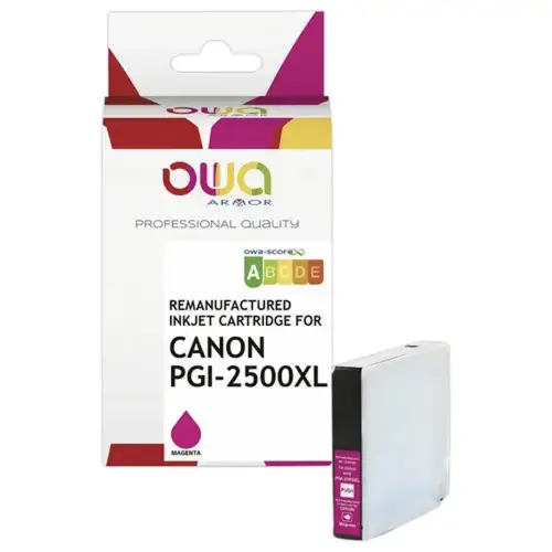 Cartouche éq. CANON PGI-2500XL - Haute capacité - Magenta - OWA