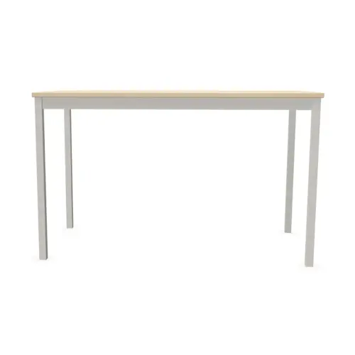 Table modulaire rectangulaire 120 x 60 acacia / alu