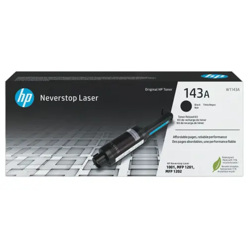 HP 143A W1143A Kit de recharge toner noir