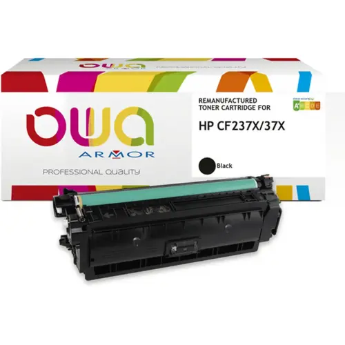 Toner ARMOR noir compatible HP 37X 