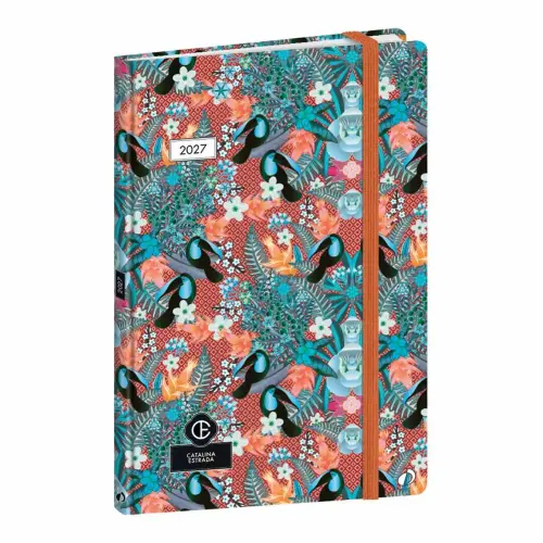 Agenda semainier Catalina - 16x24cm - Décembre à décembre - QUO VADIS