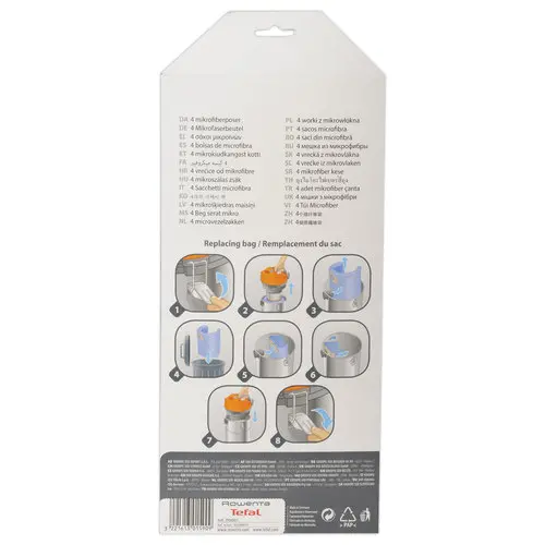4 Sacs pour aspirateur ROWENTA ZR 70 