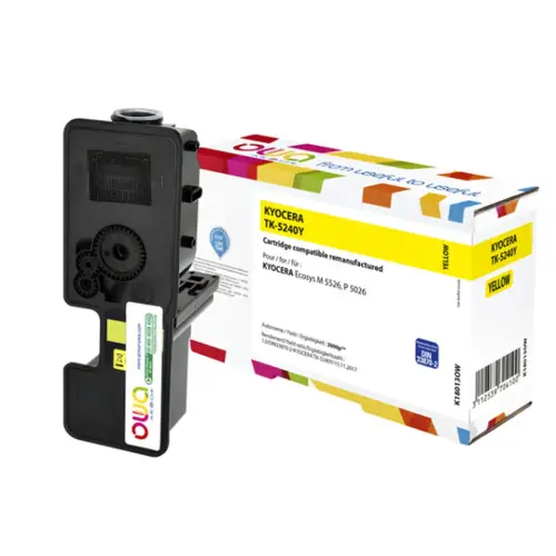 Toner &eacute;q. KYOCERA TK-5240 Y - Jaune - OWA 