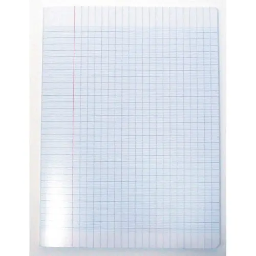 Cahier piqûre Seyès - A4 90g - 96 pages - Incolore - Access