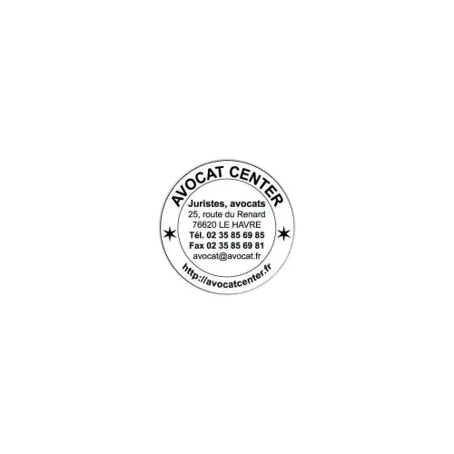 Timbre Printy personnalisable 4630 - Noir - &Oslash;30 mm - 6 lignes max. 