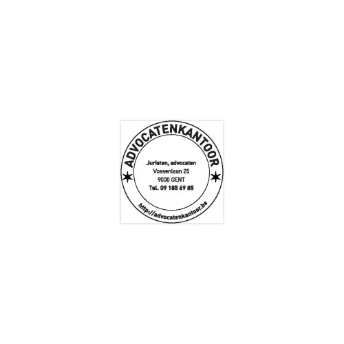 Timbre Printy personnalisable 4630 - Bo&icirc;tier bleu - Encre noire - &Oslash;30 mm - 6 lignes max. 