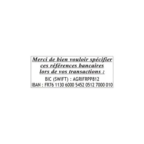 Timbre personnalisable Printy 4913 - Boîtier rouge - Encre noire - 58x 22 mm - TRODAT