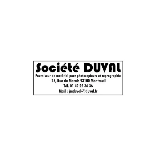 Timbre personnalisable Printy 4913 - Boîtier rouge - Encre noire - 58x 22 mm - TRODAT