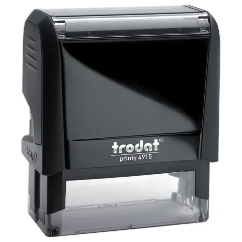 Timbre personnalisable Printy 4915 - Noir - 70x25 mm - TRODAT 