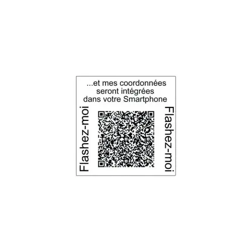 Timbre personnalisable Printy 4924 - Boîtier rouge - Encre noire - 40 x 40 mm - 8 lignes max.