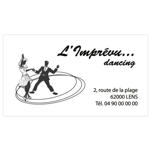 Timbre personnalisable Printy 4926 - Noir - 75x 38 mm - 9 lignes max. 