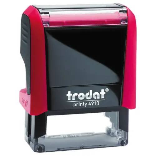 Tampon personnalisable Printy 4910 - Encre rouge - TRODAT 