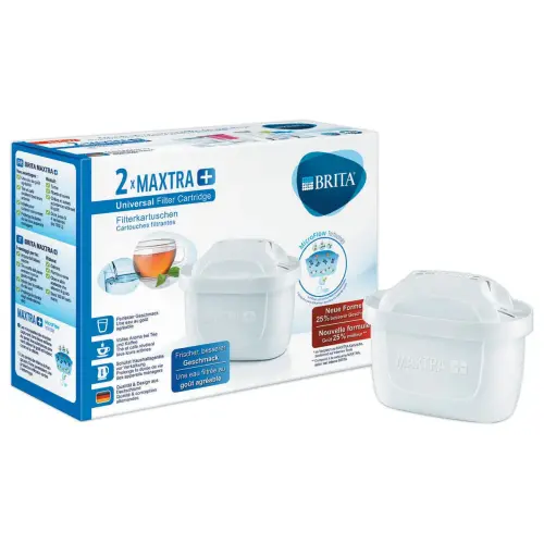 2 cartouches filtres Maxtra+ pour carafes Brita