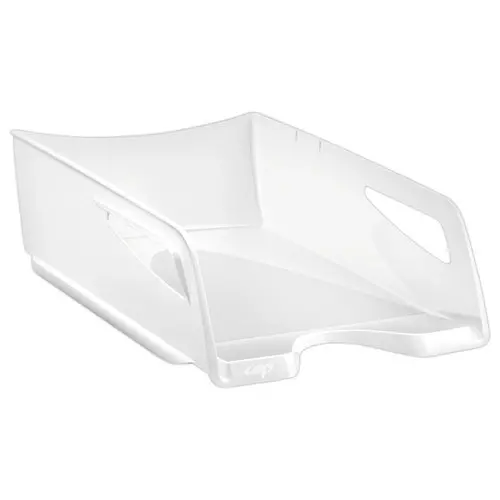 Corbeille &agrave; courrier - maxi format - Riviera - blanc - CEP 