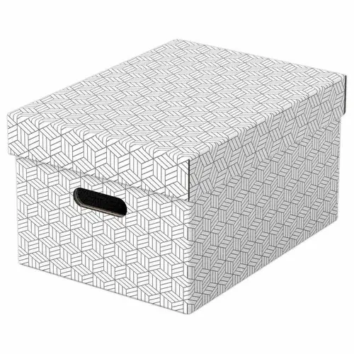 3 Boîtes de rangement Home - Taille M - Blanc - ESSELTE