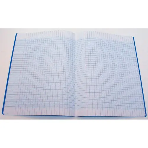Cahier piqûre Seyès - A4+ 90g - 96 pages - Bleu - Access