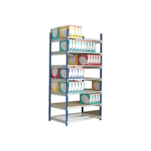 Rayonnage Archiv élément départ 7 étagères - Profondeur 70 cm