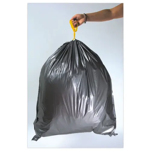 20 Sacs poubelle &agrave; liens coulissants - 100 L - FIDUCIAL OFFICE SOLUTIONS 