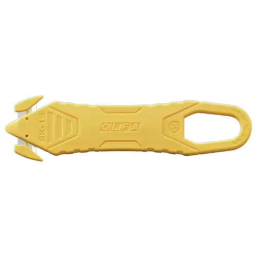 Cutters de s&eacute;curit&eacute; ambidextres jetables OLFA SK 15 
