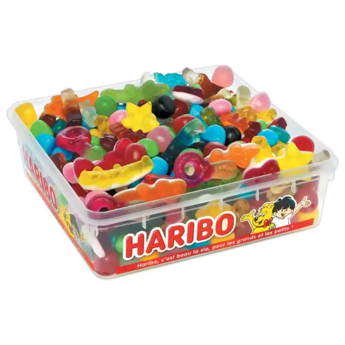Bo&icirc;te de bonbons Happy Box - 700g - HARIBO 