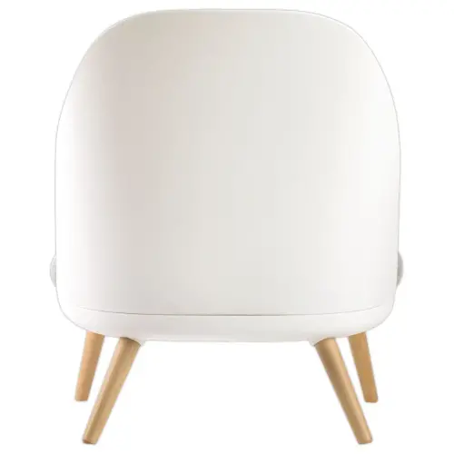 Fauteuil COCOON Blanc / Gris