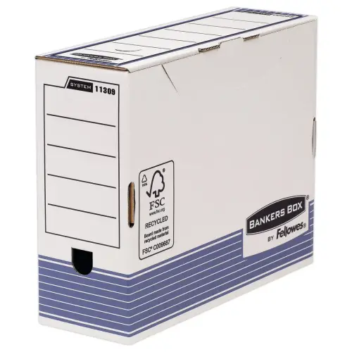 10 Boîtes à archives automatiques Banker's box - Dos 10 cm - FELLOWES
