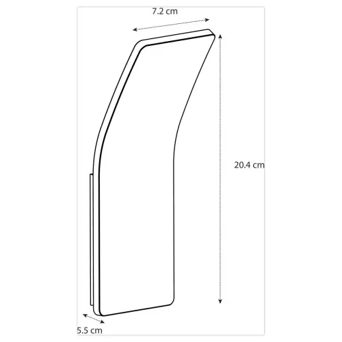 Patère magnétique en bois fixation sans clou ni vis