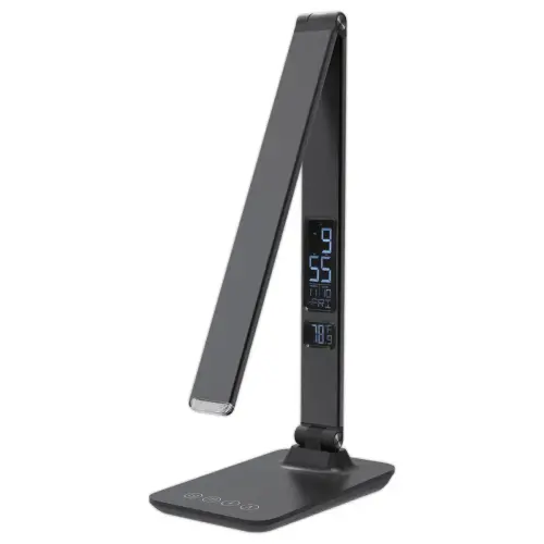 Lampe multifonctions avec port USB - LED - Gris - ALBA 