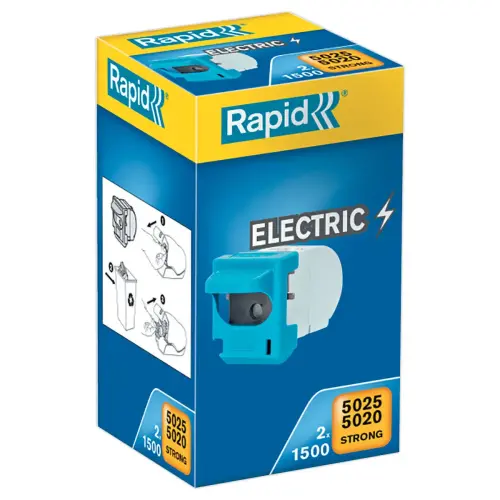 3000 Agrafes 5025E pour agrafeuse électrique - RAPID
