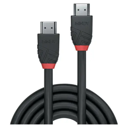 C&acirc;ble HDMI High Speed Black Line - 3m - LINDY 