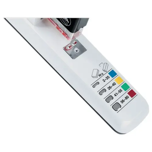 Agrafeuse gros travaux - 80 feuilles - Argent - LEITZ