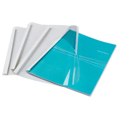 100 Chemises dos pr&eacute;-encoll&eacute; A4 - capacit&eacute; : 1 &agrave; 12 feuilles 
