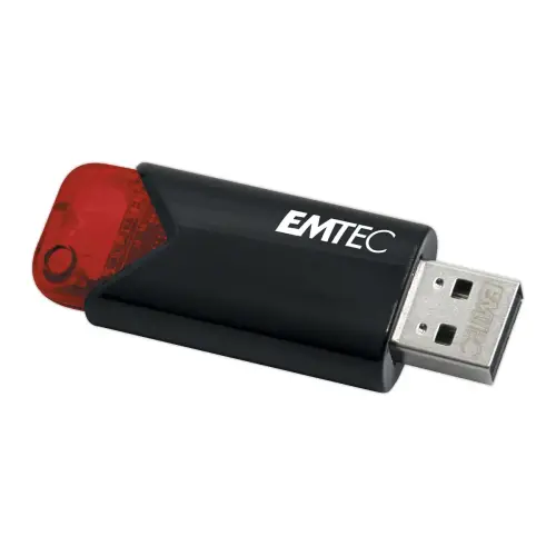Cl&eacute; USB Click Easy 3,2 Gen1 - 16 Go - Rouge - Emtec 