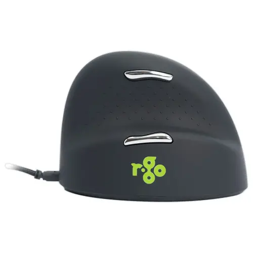 R-Go HE Souris ergonomique verticale filaire droitier modèle grand