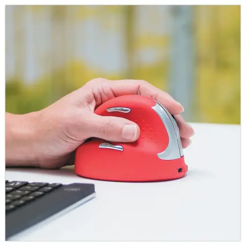 R-Go HE Sport Souris ergonomique bluetooth gaucher modèle moyen