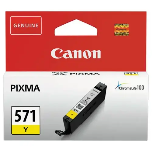 Cartouches CANON CLI-571 jaune 