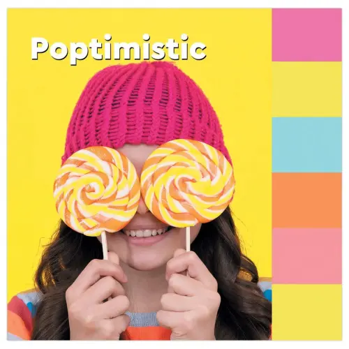 6 Blocs de notes repositionnables Poptimistic - 76 x 76 mm - 100 feuilles - Post-It 