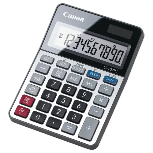 Calculatrice Canon LS-102TC 10 chiffres 