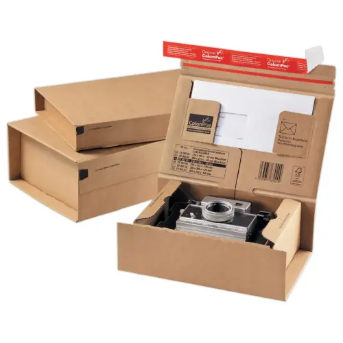 20 Boîtes d`expédition postale avec retrait 215 × 155 × 43 mm