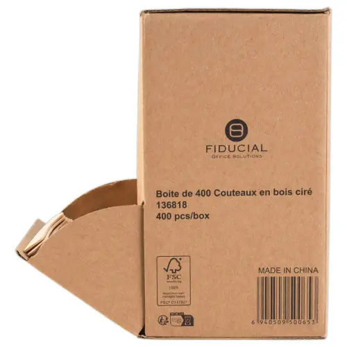 400 Couteaux en bois ciré - Duni